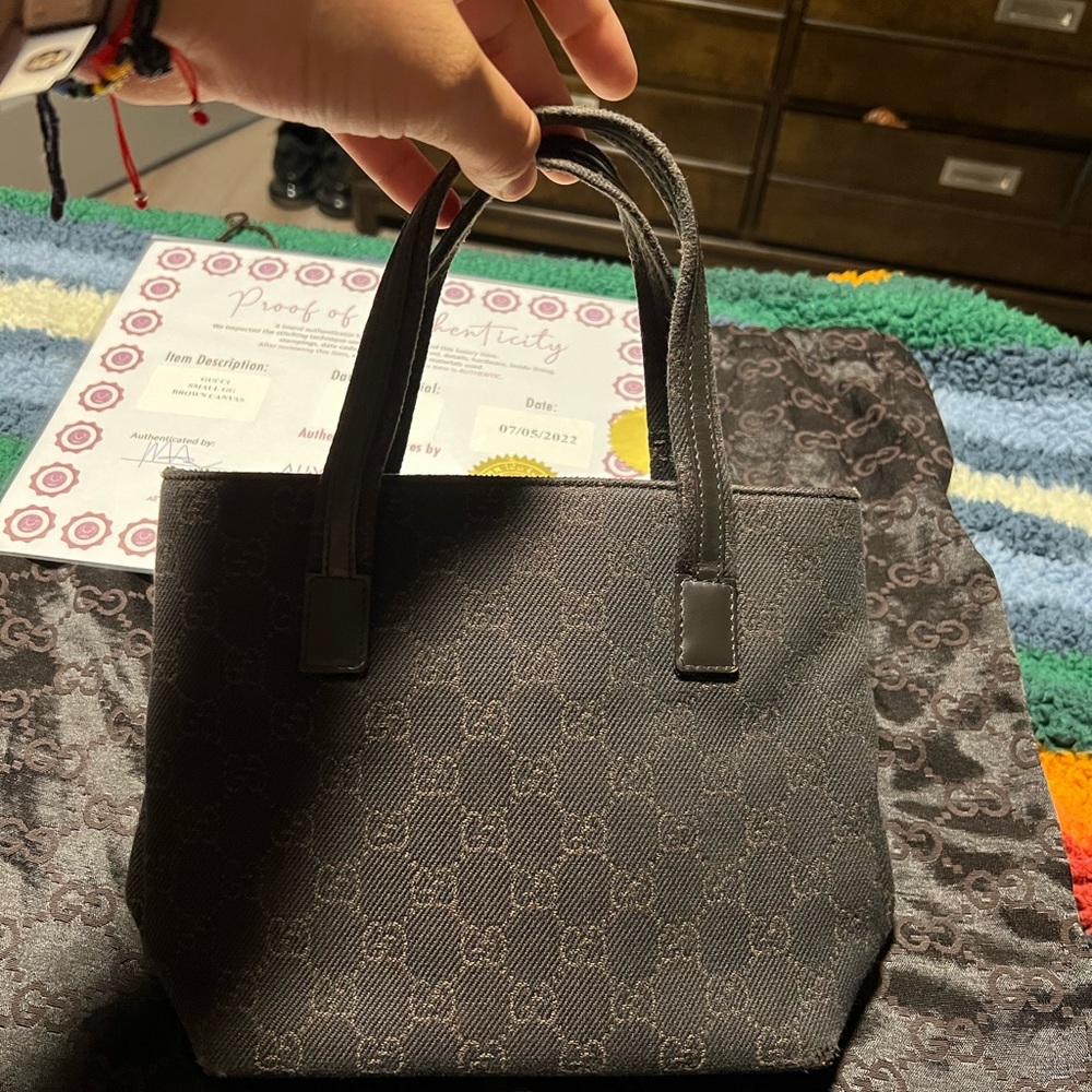 Mini Gucci tote